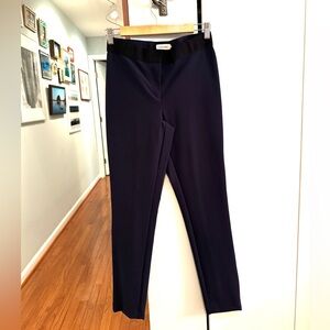 Calvin Klein Navy and Black Skinny Trouser